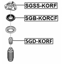 Rubber Buffer Suspension - FEBEST SGDKORF