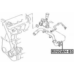 Gasket Coolant Flange - FEBEST RINGWHB5