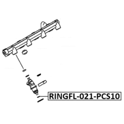 Seal Ring Injector - FEBEST RINGFL021PCS10