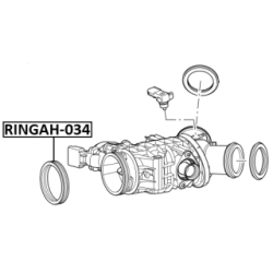 Seal Throttle Body - FEBEST RINGAH034