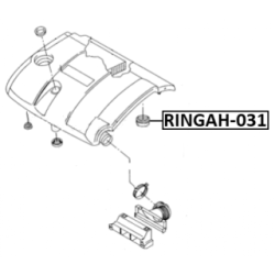 Seal Air Filter Housing - FEBEST RINGAH031