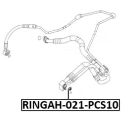 Sealing Ring Coolant Line - FEBEST RINGAH021PCS10