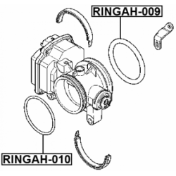 Seal Throttle Body - FEBEST RINGAH009