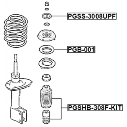 Spring Seat - FEBEST PGSS3008UPF