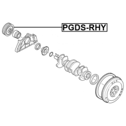 Belt Pulley Crankshaft - FEBEST PGDSRHY