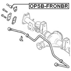 Mounting Stabiliser Bar - FEBEST OPSBFRONBR