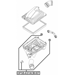 Holder Air Filter Housing - FEBEST OPSBASTACMKIT