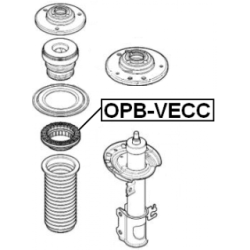 Rolling Bearing Suspension Strut Support Mount - FEBEST OPBVECC