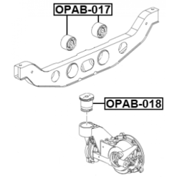 Mounting Differential - FEBEST OPAB018