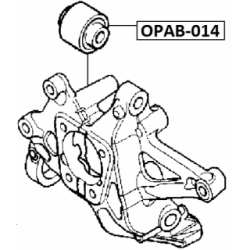 Mounting Control Trailing Arm - FEBEST OPAB014