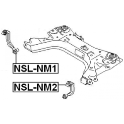 Holder Support Frame Subframe - FEBEST NSLNM2