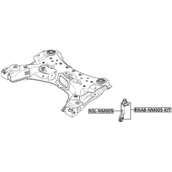 Holder Support Frame Subframe - FEBEST NSLNM005