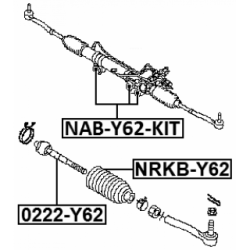 Bellow Steering - FEBEST NRKBY62