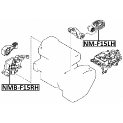 Mounting Engine - FEBEST NMBF15RH