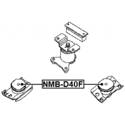 Mounting Engine - FEBEST NMBD40F