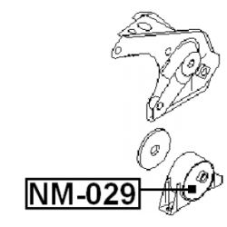 Mounting Engine - FEBEST NM029
