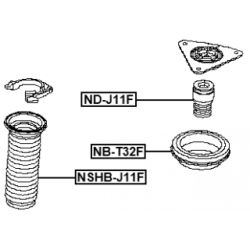 Rubber Buffer Suspension - FEBEST NDJ11F