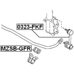 Mounting Stabiliser Bar - FEBEST MZSBGFR