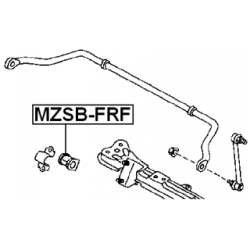 Mounting Stabiliser Bar - FEBEST MZSBFRF