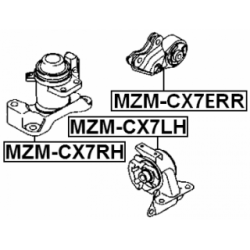Mounting Engine - FEBEST MZMCX7ERR