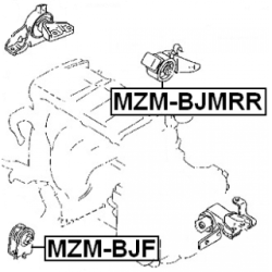 Mounting Engine - FEBEST MZMBJMRR