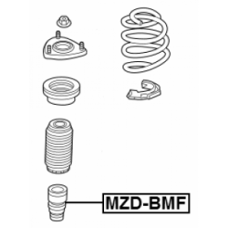 Rubber Buffer Suspension - FEBEST MZDBMF