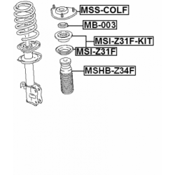 Suspension Strut Support Mount - FEBEST MSSCOLF