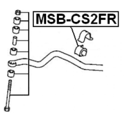 Mounting Stabiliser Bar - FEBEST MSBCS2FR
