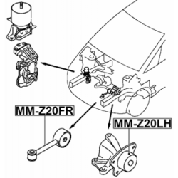 Mounting Engine - FEBEST MMZ20LH