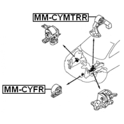 Mounting Engine - FEBEST MMCYMTRR