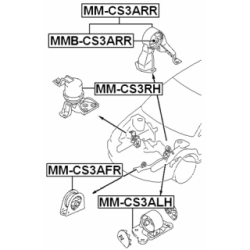 Mounting Engine - FEBEST MMBCS3ARR