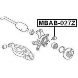 Mounting Control Trailing Arm - FEBEST MBAB027Z