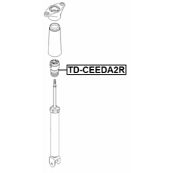 Rubber Buffer Suspension - FEBEST KDCEEDA2R