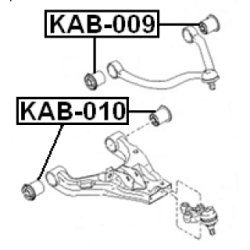 Mounting Control Trailing Arm - FEBEST KAB010