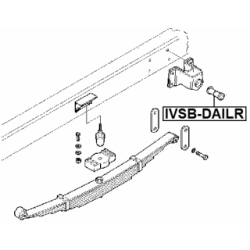 Bushing Leaf Spring - FEBEST IVSBDAILR