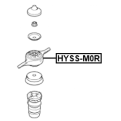 Suspension Strut Support Mount - FEBEST HYSSM0R