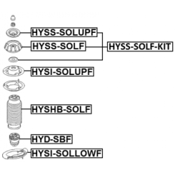 Spring Seat - FEBEST HYSISOLUPF