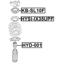 Spring Seat - FEBEST HYSIIX35UPF