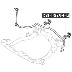 Mounting Stabiliser Bar - FEBEST HYSBTUCF248