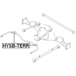 Mounting Stabiliser Bar - FEBEST HYSBTERR