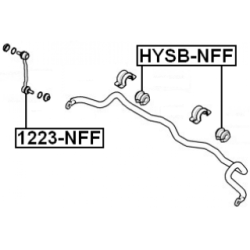 Mounting Stabiliser Bar - FEBEST HYSBNFF