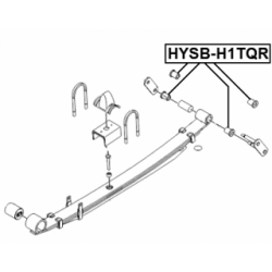 Bushing Leaf Spring - FEBEST HYSBH1TQR