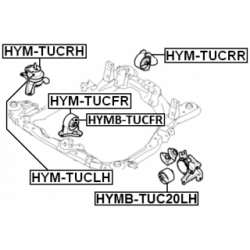 Mounting Engine - FEBEST HYMTUCRH