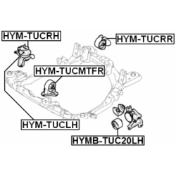 Mounting Engine - FEBEST HYMTUCMTFR