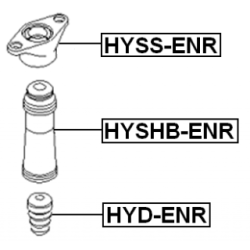 Rubber Buffer Suspension - FEBEST HYDENR