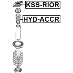 Rubber Buffer Suspension - FEBEST HYDACCR
