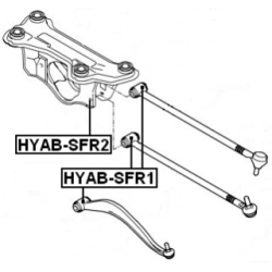 Mounting Control Trailing Arm - FEBEST HYABSFR1