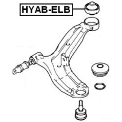 Mounting Control Trailing Arm - FEBEST HYABELB