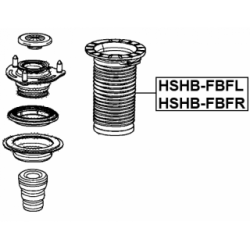 Mounting Stabiliser Bar - FEBEST HSHBFBFR