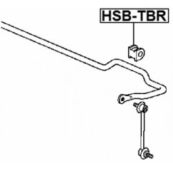 Mounting Stabiliser Bar - FEBEST HSBTBR
